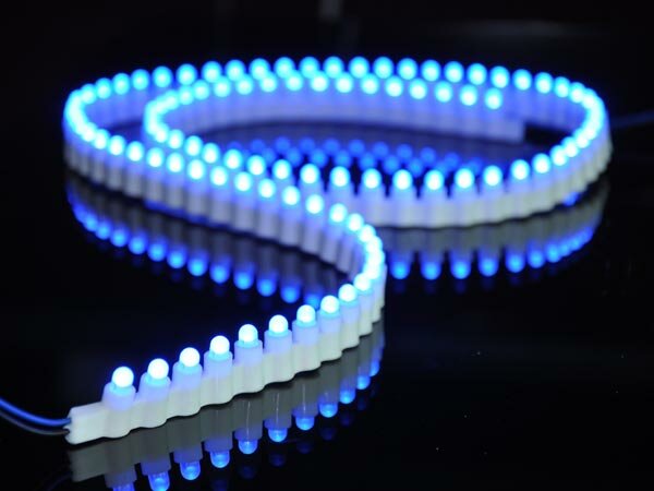Светодиодная лента LED CRYSTALIGHT FS MACHINE-GUN "пулеметная", синяя, 1000 мм, 99 диодов, вертикальная, IP65